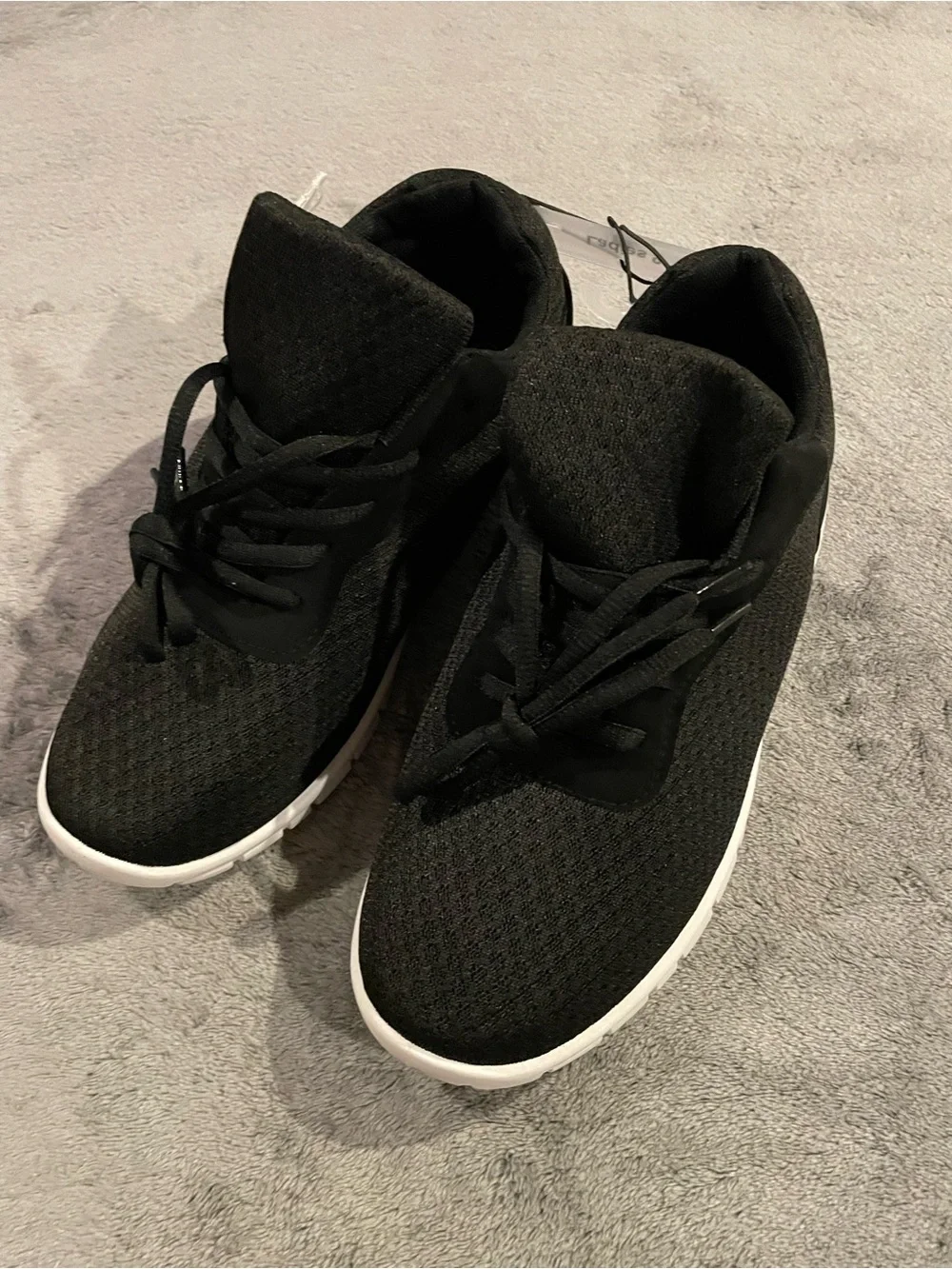 Bobbie Brooks Fabric Tennis Shoes Women’s Size 9 Black